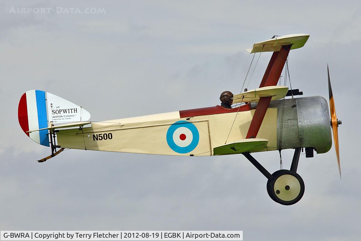 G-BWRA, 1988 Sopwith Triplane Replica C/N PFA 021-10035, 1988 Penny Js REPLICA SOPWITH TRIPLANE, c/n: PFA 021-10035
