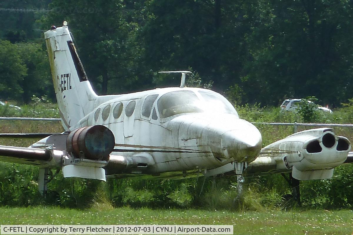 C-FETL, 1967 Cessna 421 Golden Eagle C/N 421-0004, 1967 Cessna 421, c/n: 421-0004 WFU at Langley BC