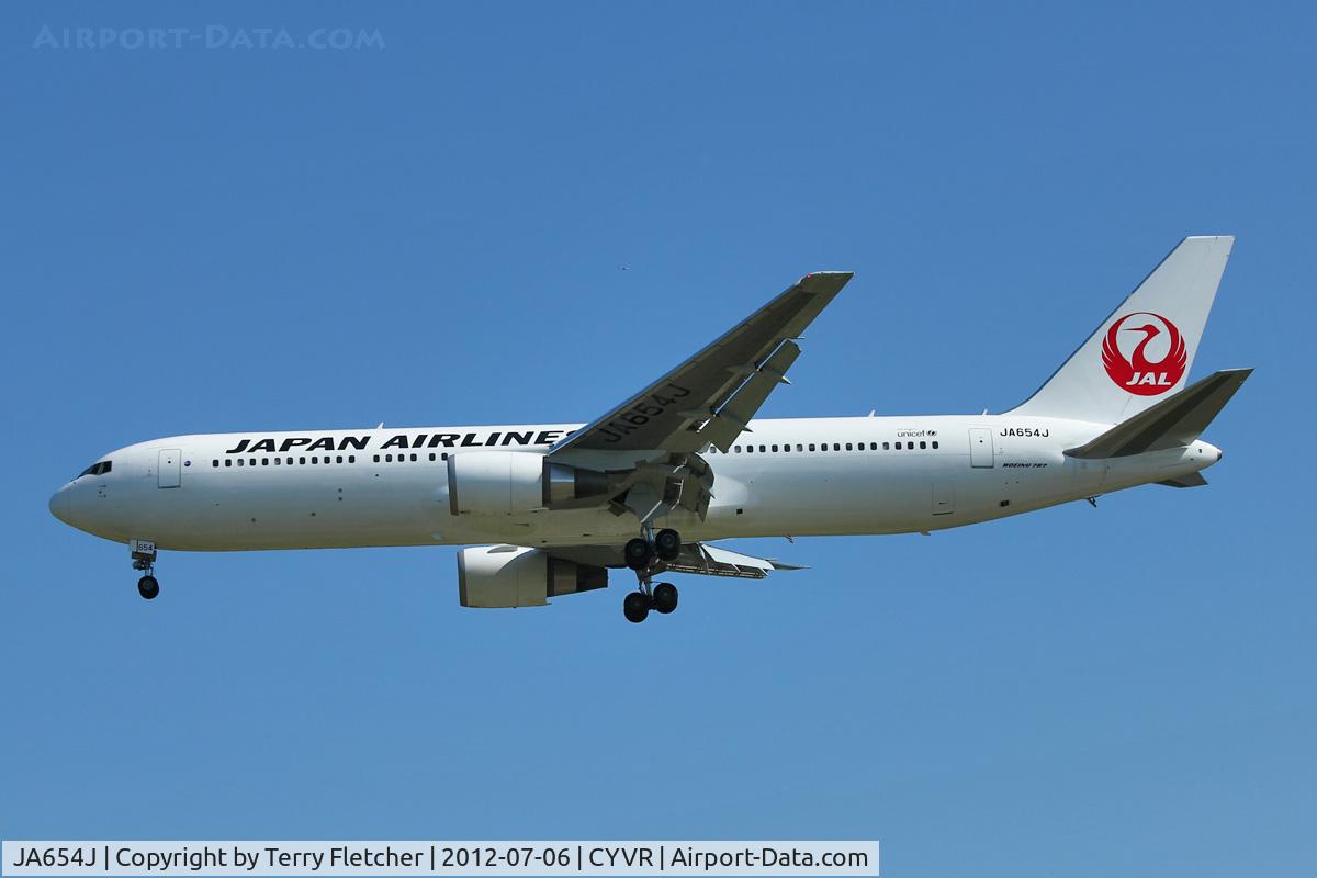 JA654J, 2010 Boeing 767-346/ER C/N 40366, JAL's 2010 Boeing 767-346ER, c/n: 40366
