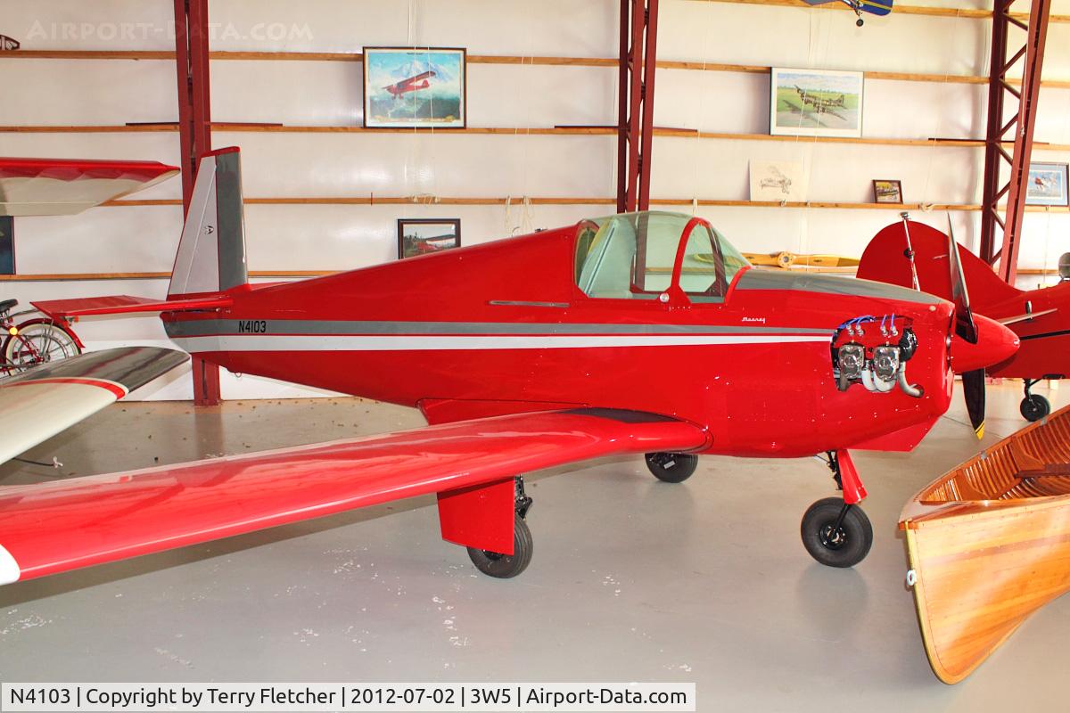 N4103, 1953 Mooney M-18LA C/N 137, 1953 Mooney M-18LA, c/n: 137