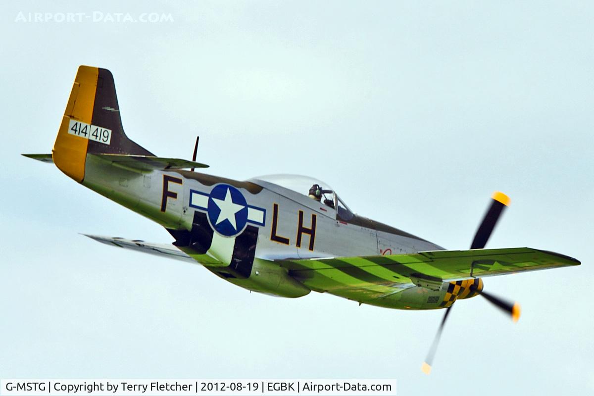 G-MSTG, 1945 North American P-51D Mustang C/N 124-48271, 1945 North American P-51D Mustang, c/n: 124-48271 at 2012 Sywell Airshow