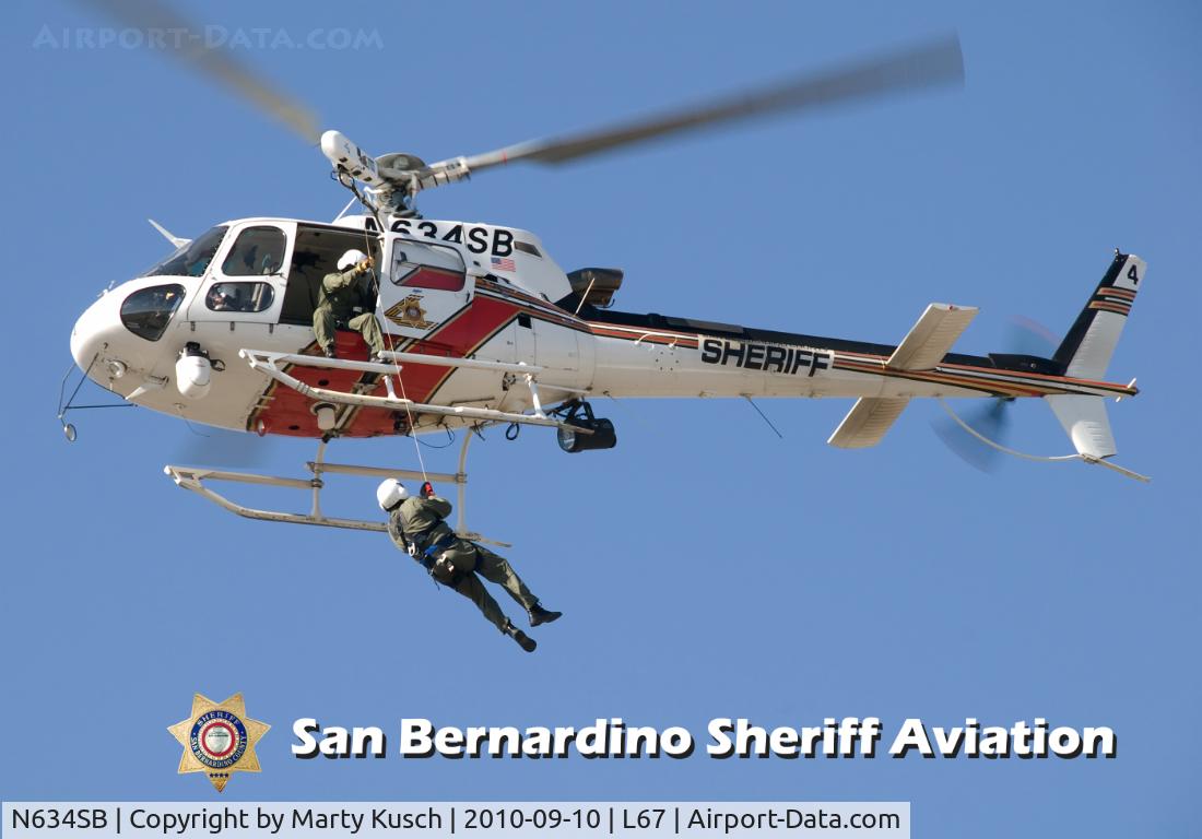 N634SB, 2005 Eurocopter AS-350B-3 Ecureuil Ecureuil C/N 3997, SBSO Aviation