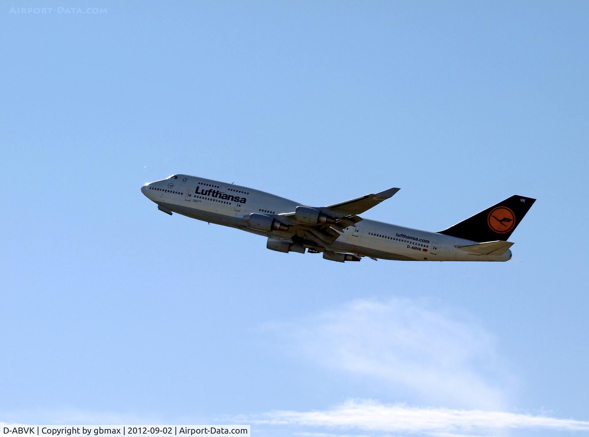 D-ABVK, 1991 Boeing 747-430 C/N 25046, 