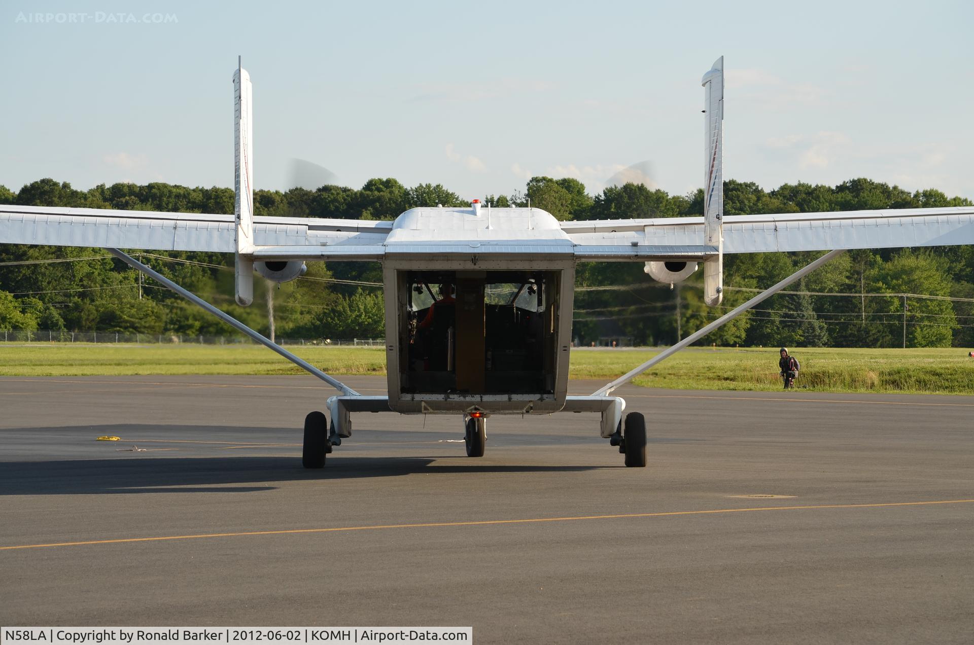 N58LA, 1982 Short SC-7 Skyvan 3A-100 C/N SH1979, Taxi Orange