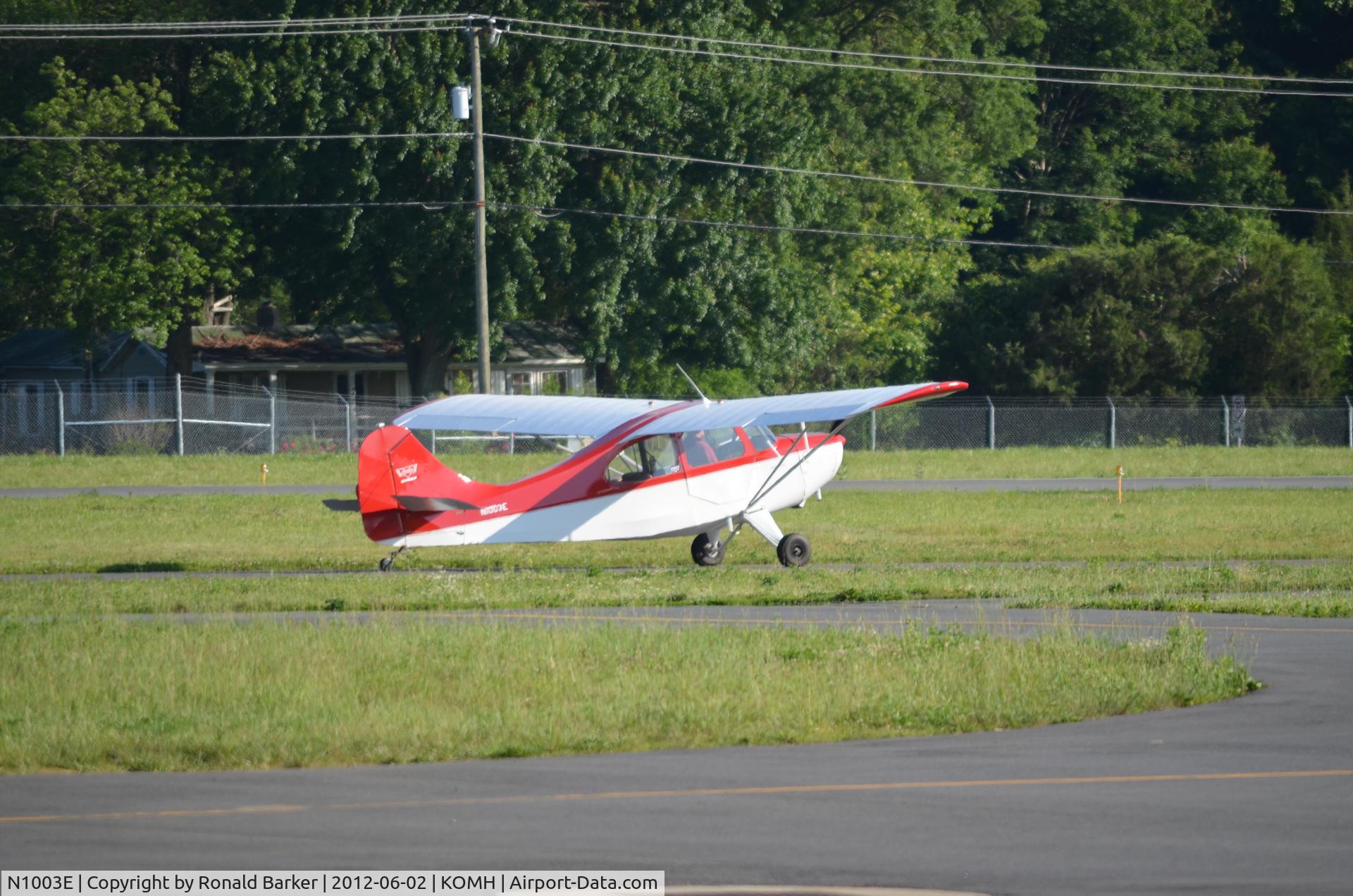 N1003E, 1946 Aeronca 7AC Champion C/N 7AC-4553, Taxi Orange