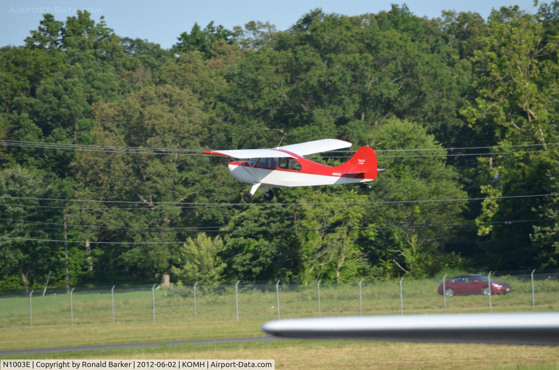 N1003E, 1946 Aeronca 7AC Champion C/N 7AC-4553, Takeoff Orange