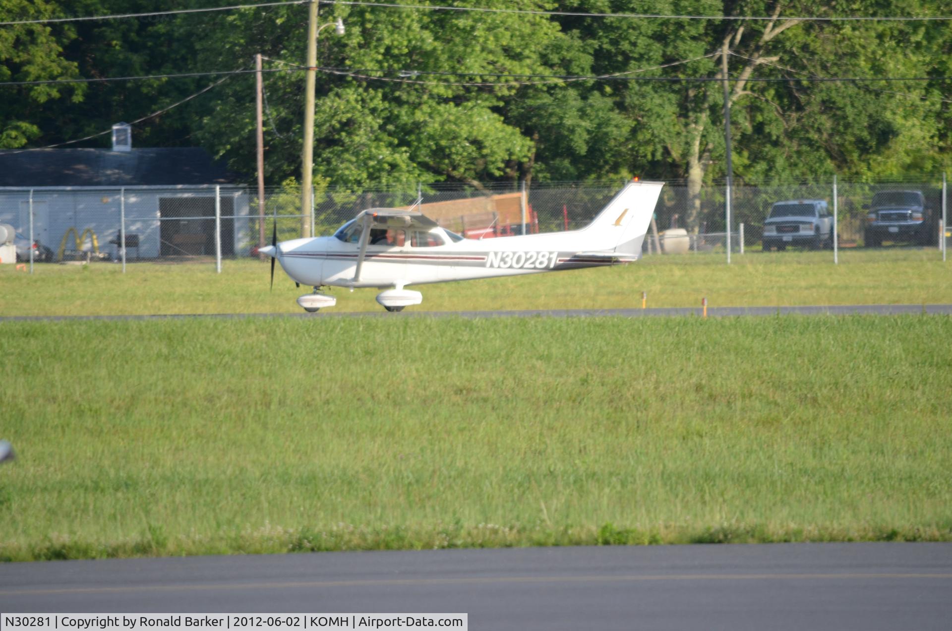 N30281, 1974 Cessna 172M C/N 17264134, Takeoff Orange
