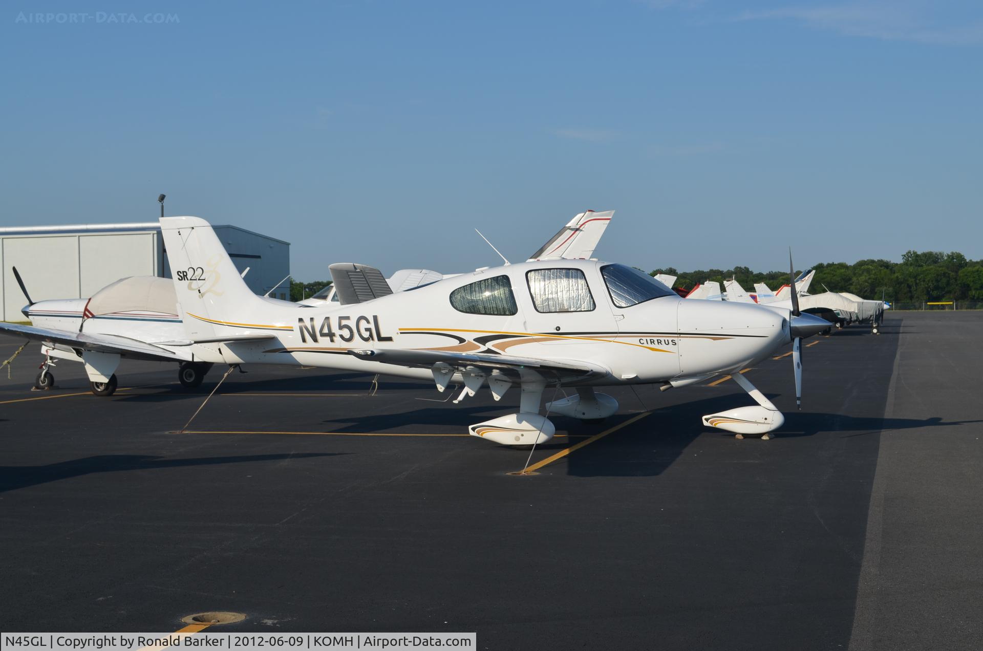 N45GL, 2006 Cirrus SR22 G2 C/N 1870, Orange