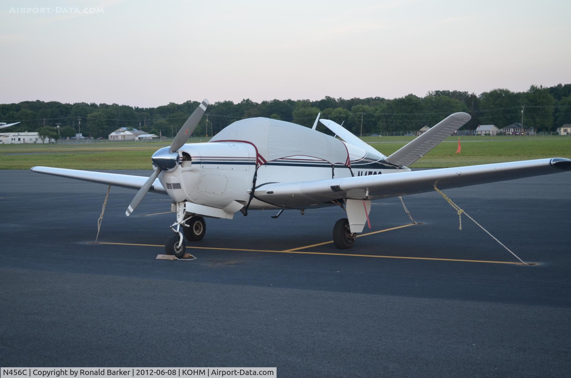 N456C, 1956 Beech G35 Bonanza C/N D-4529, Orange