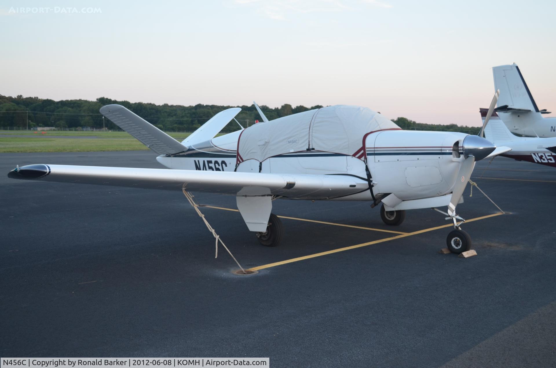 N456C, 1956 Beech G35 Bonanza C/N D-4529, Orange