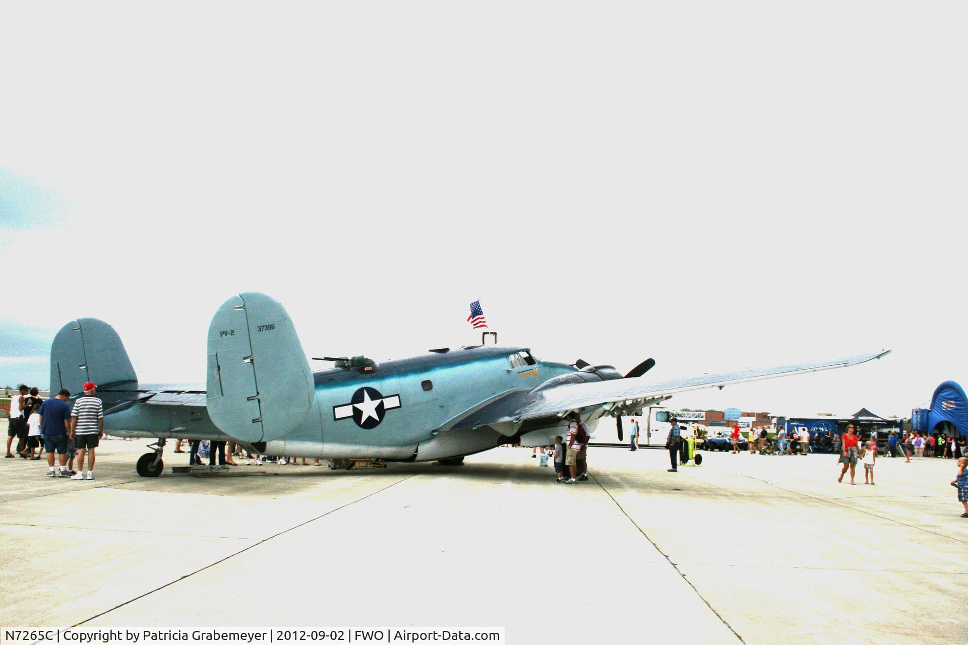 N7265C, 1945 Lockheed PV-2 Harpoon C/N 15-1362, September 2, 2012 Fort Wayne, IN Air Show