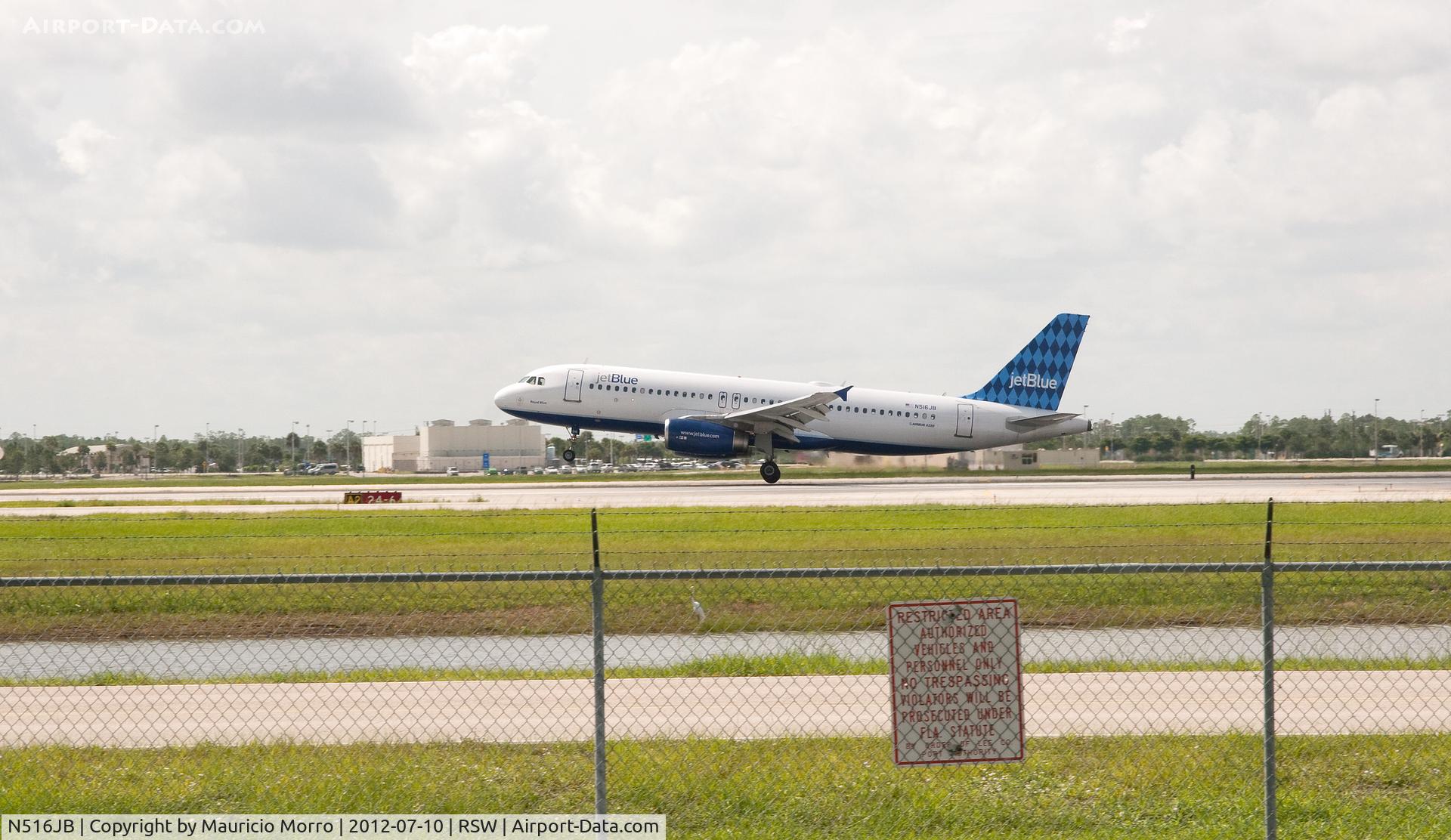 N516JB, 2000 Airbus A320-232 C/N 1302, Jet Blue A320