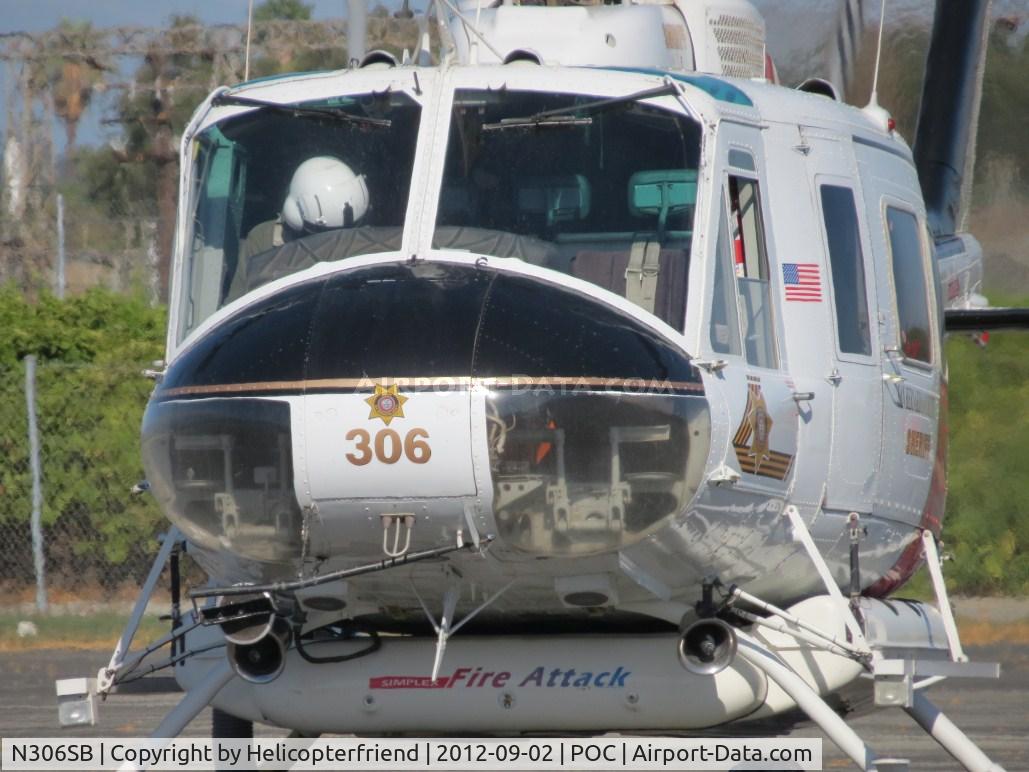 N306SB, 1971 Bell UH-1H Iroquois C/N 13041, Checking switches and preparing to start up