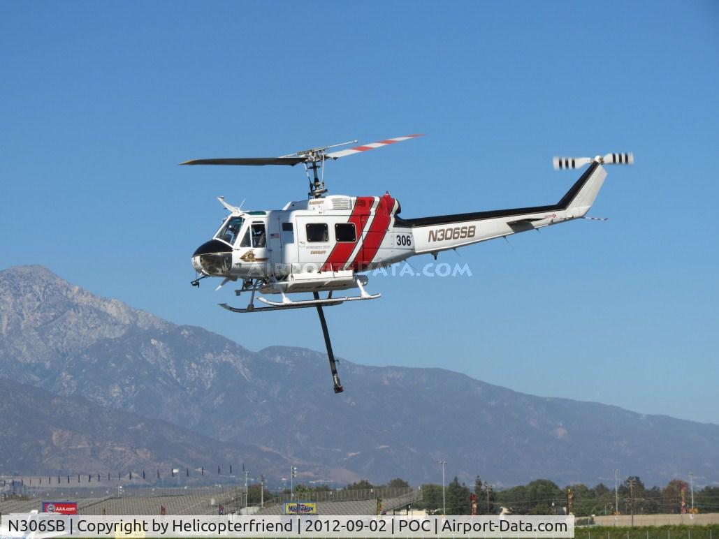 N306SB, 1971 Bell UH-1H Iroquois C/N 13041, Gaining forward momentum for lift
