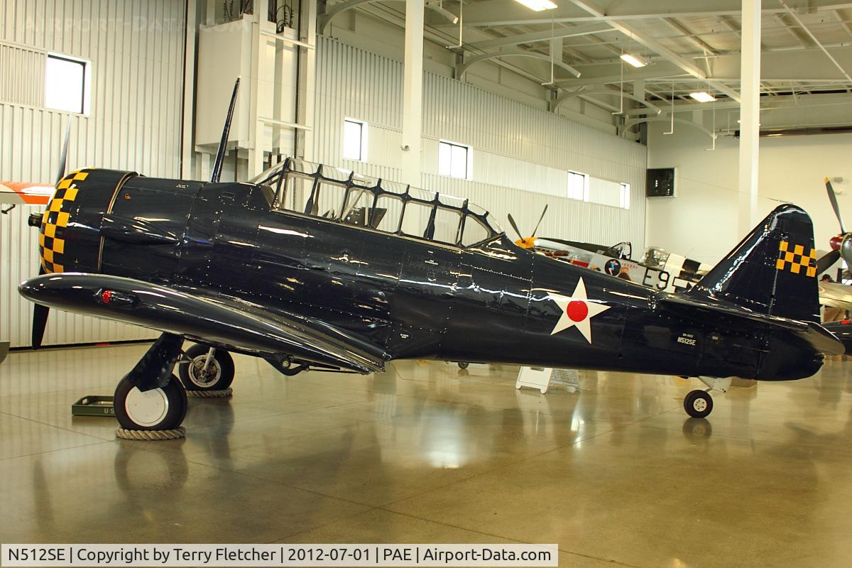 N512SE, 1958 North American AT-6A Texan C/N JS 88-9421, 1958 North American/victoria Mnt Lt AT-6A, c/n: JS 88-9421