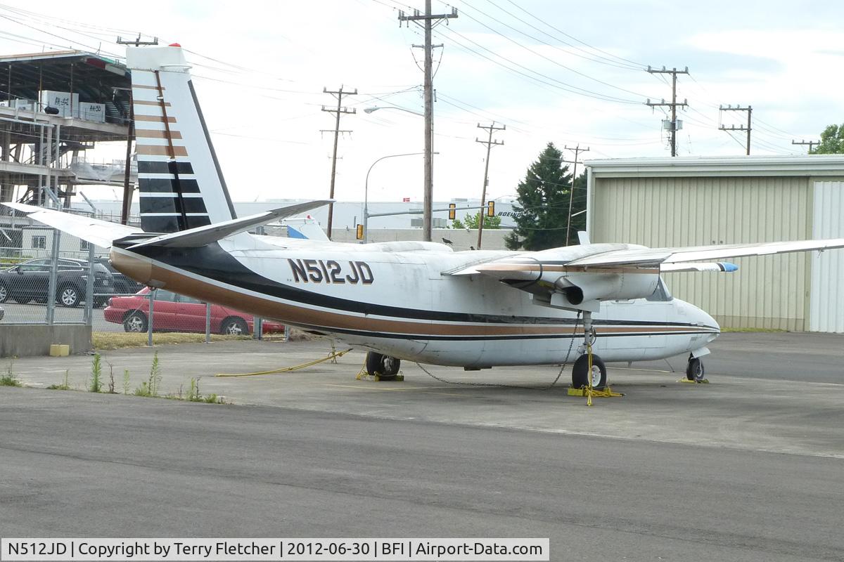 N512JD, 1966 Aero Commander 680T Turbo Commander C/N 1584-36, 1966 Aero Commander 680T, c/n: 1584-36