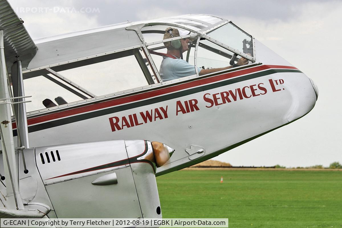 G-ECAN, 1943 De Havilland Australia DH-84 Dragon 3 C/N DHA2048, 1943 De Havilland DH-84 Dragon, c/n: 2048 at 2012 Sywell Airshow