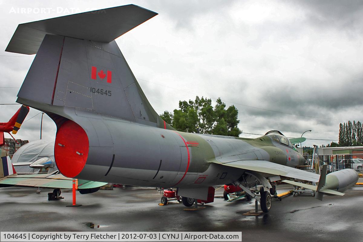 104645, Lockheed CF-104D Starfighter C/N 583A-5315, Lockheed CF-104D Starfighter, c/n: 583A-5315