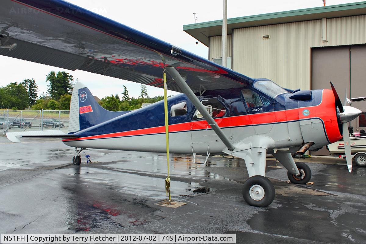 N51FH, 1951 De Havilland Canada U-6A Beaver C/N 283, 1951 Dehavilland BEAVER U-6A, c/n: 283 ex 51-16505