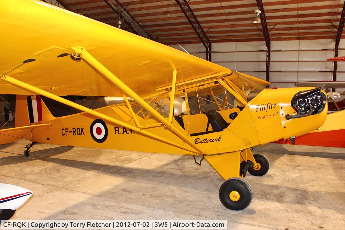CF-RQK, 1939 Piper JCC-65, 1939 Piper JCC-65