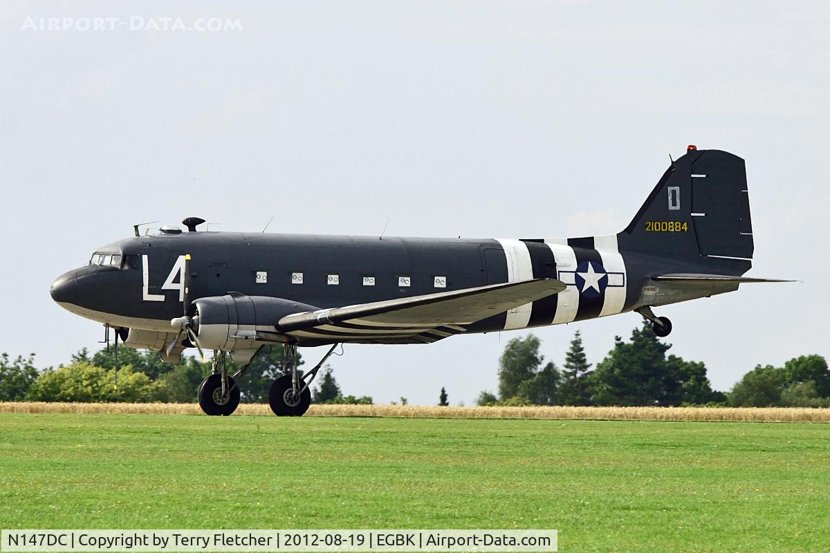 N147DC, 1943 Douglas C-47A-75-DL Skytrain C/N 19347, 1943 Douglas C-47A, c/n: 19347 displaing at 2012 Sywell Airshow