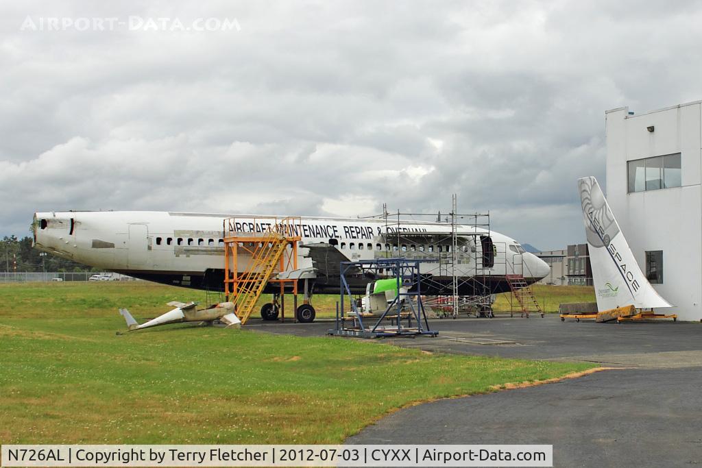N726AL, 1981 Boeing 737-297 C/N 22426, Fraser Valley Uni Boeing 737-297, c/n: 22426
