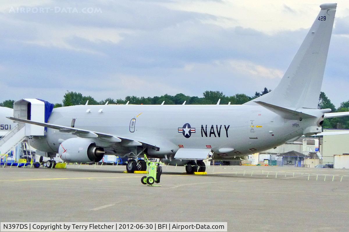 N397DS, 2012 Boeing P-8A Poseidon C/N 40809, Boeing 737-8FV, c/n: 40809 - due to be delivered to US Navy as Bu168429