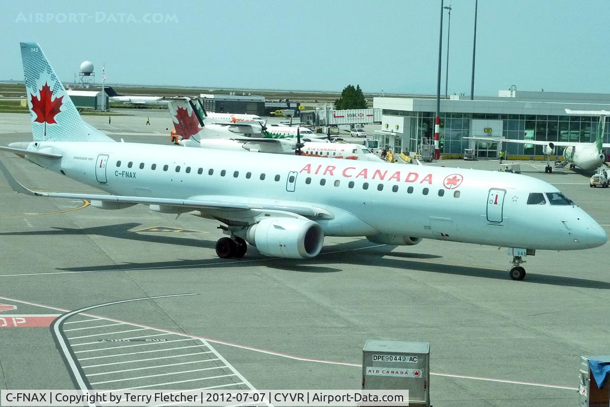 C-FNAX, 2008 Embraer 190AR (ERJ-190-100IGW) C/N 19000151, 2008 Embraer ERJ 190-100 IGW, c/n: 19000151