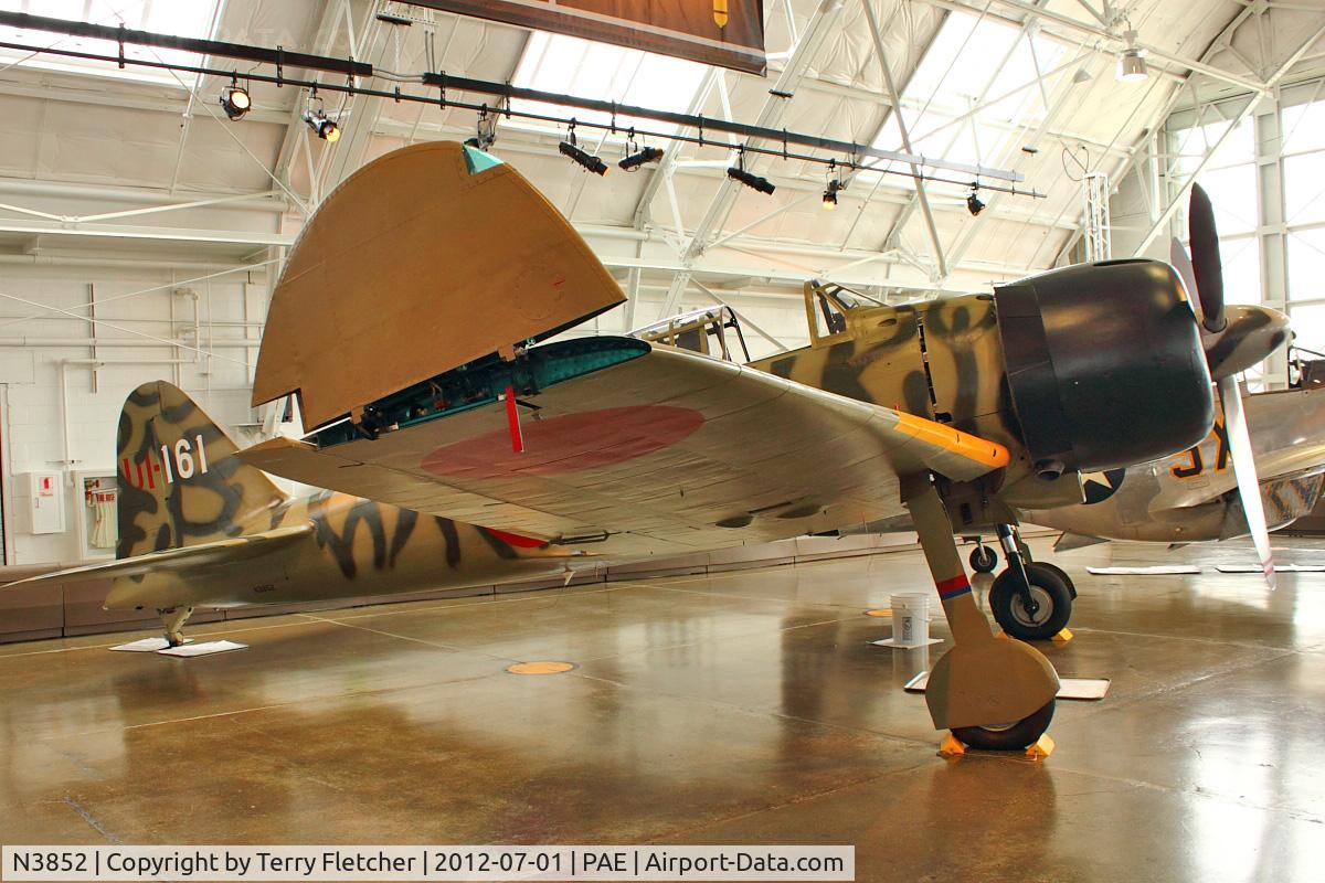 N3852, Mitsubishi A6M3 Reisen (Zero) C/N 3852, Mitsubishi A6M3ZERO, c/n: 3852 with Paul Allen Warbirds