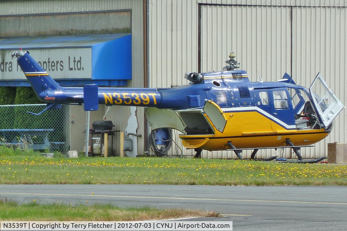 N3539T, MBB Bo-105S C/N S-397, Messerschmitt-boelkow-blohm BO-105S, c/n: S-397 at Langley BC