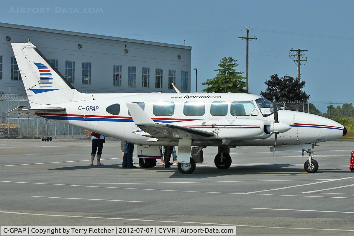 C-GPAP, 1981 Piper PA-31-350 Chieftain C/N 31-8152005, 1981 Piper PA-31-350, c/n: 31-8152005
