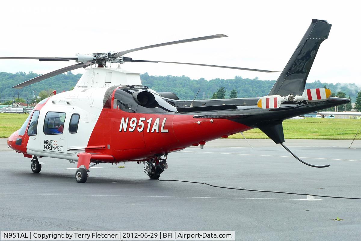 N951AL, 2005 Agusta A-109E C/N 11632, 2005 Agusta Spa A109E, c/n: 11632 at BFI