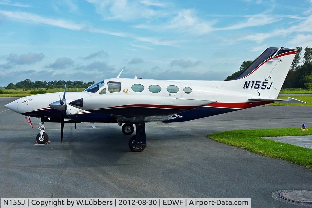 N155J, 1972 Cessna 421B Golden Eagle C/N 421B-0246, first Time in Leer-Papenburg (EDWF) Germany