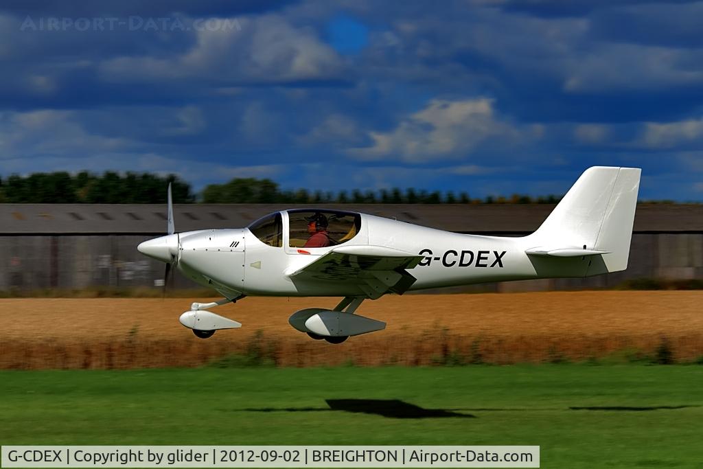 G-CDEX, 2004 Europa Tri Gear C/N PFA 247-12507, One of the many arrivals on that day