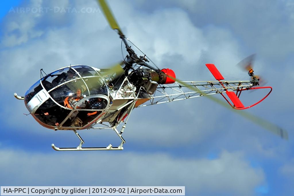 HA-PPC, 1960 Sud SA-313B Alouette II C/N 1500, Nice move!!