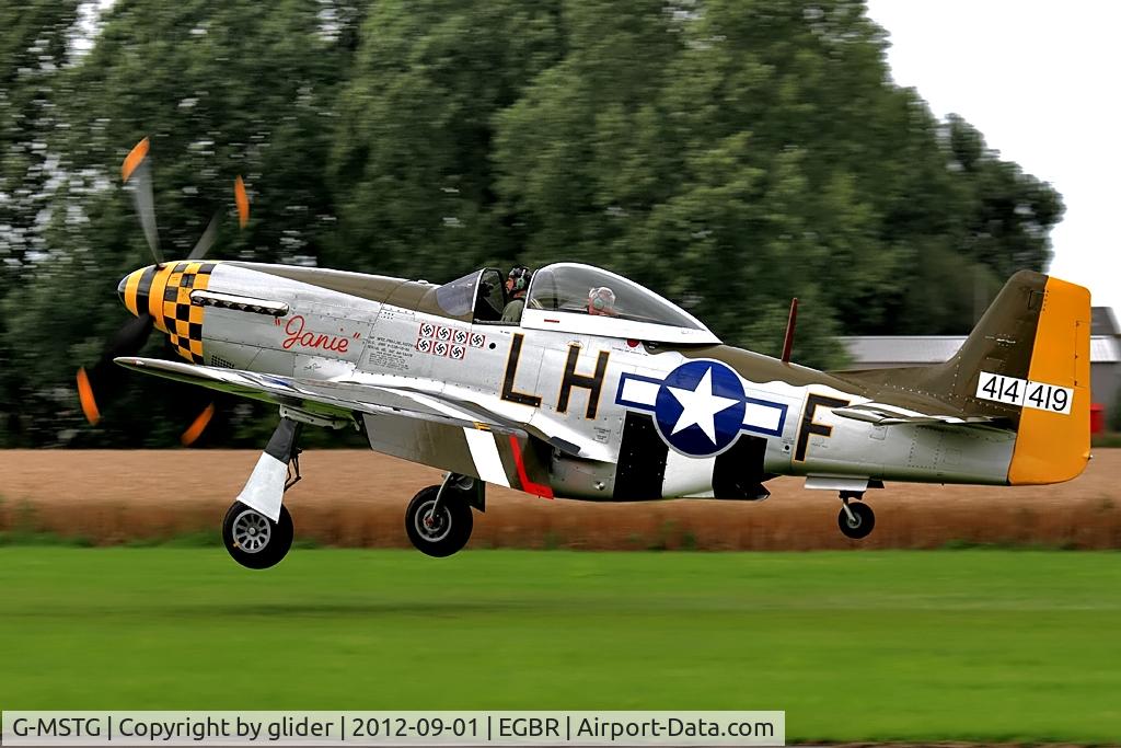G-MSTG, 1945 North American P-51D Mustang C/N 124-48271, Always nice to see this one