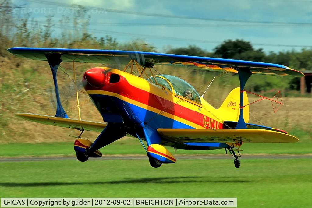G-ICAS, 1996 Aviat Pitts S-2B Special C/N 5344, Hot ship!!!
