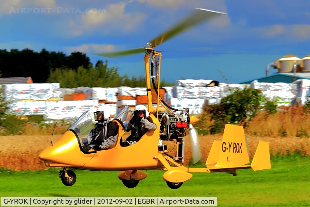 G-YROK, 2012 Magni Gyro M-16C Tandem Trainer C/N 16-12-6904, Unusual but very welcome visitor