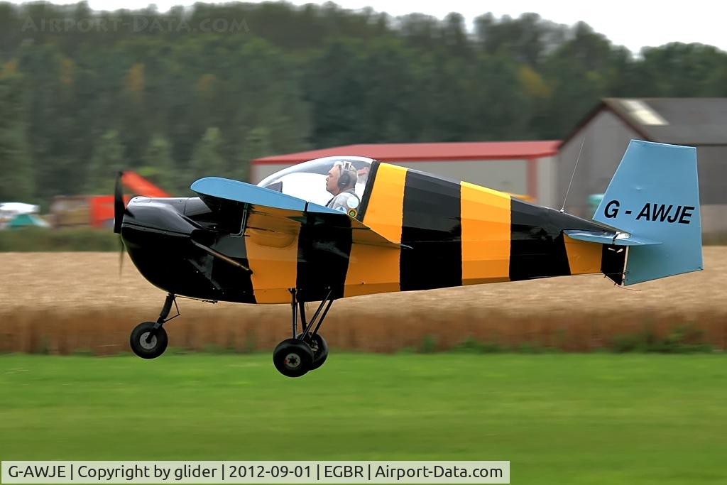 G-AWJE, 1968 Tipsy T-66 Nipper Mk 3 C/N S121, Distinctive livery!!