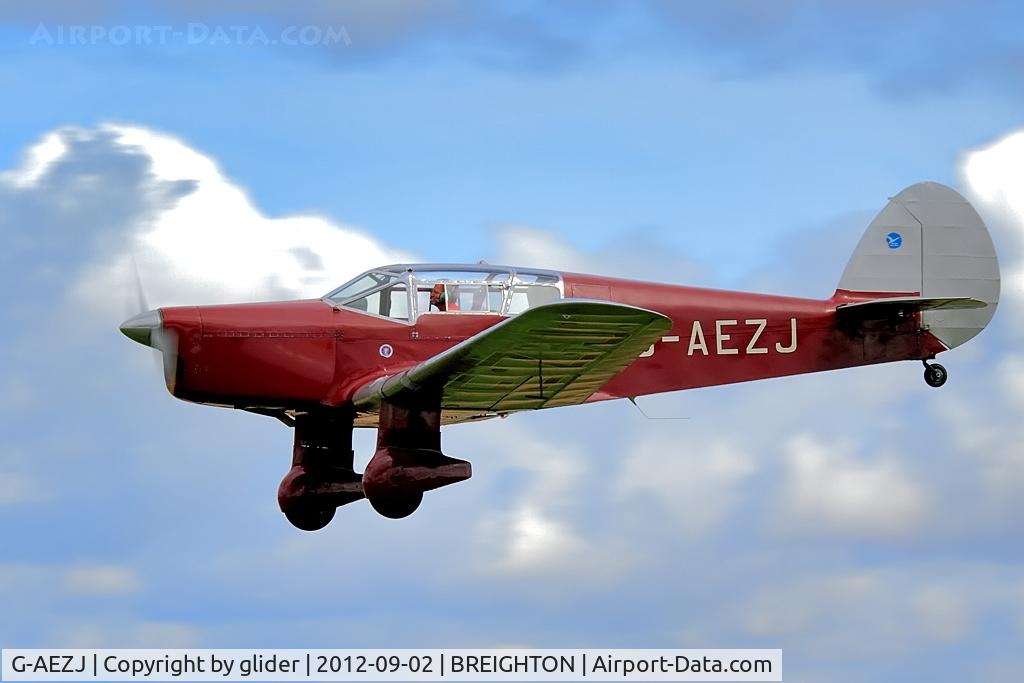 G-AEZJ, 1937 Percival P-10 Vega Gull C/N K.65, A kindred spirit!!!