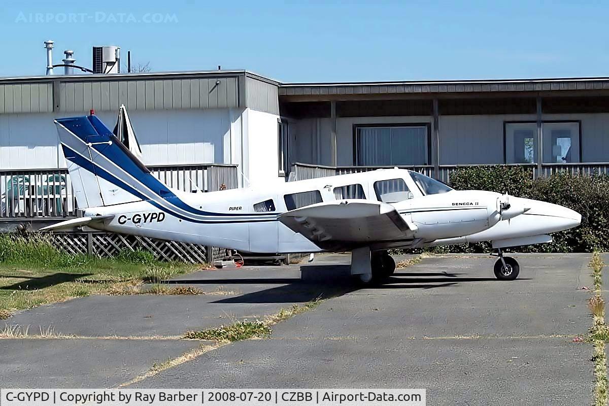 C-GYPD, 1978 Piper PA-34-200T Seneca II C/N 34-7870025, Piper PA-34-200T Seneca II [34-7870025] Boundary Bay~C 20/07/2008