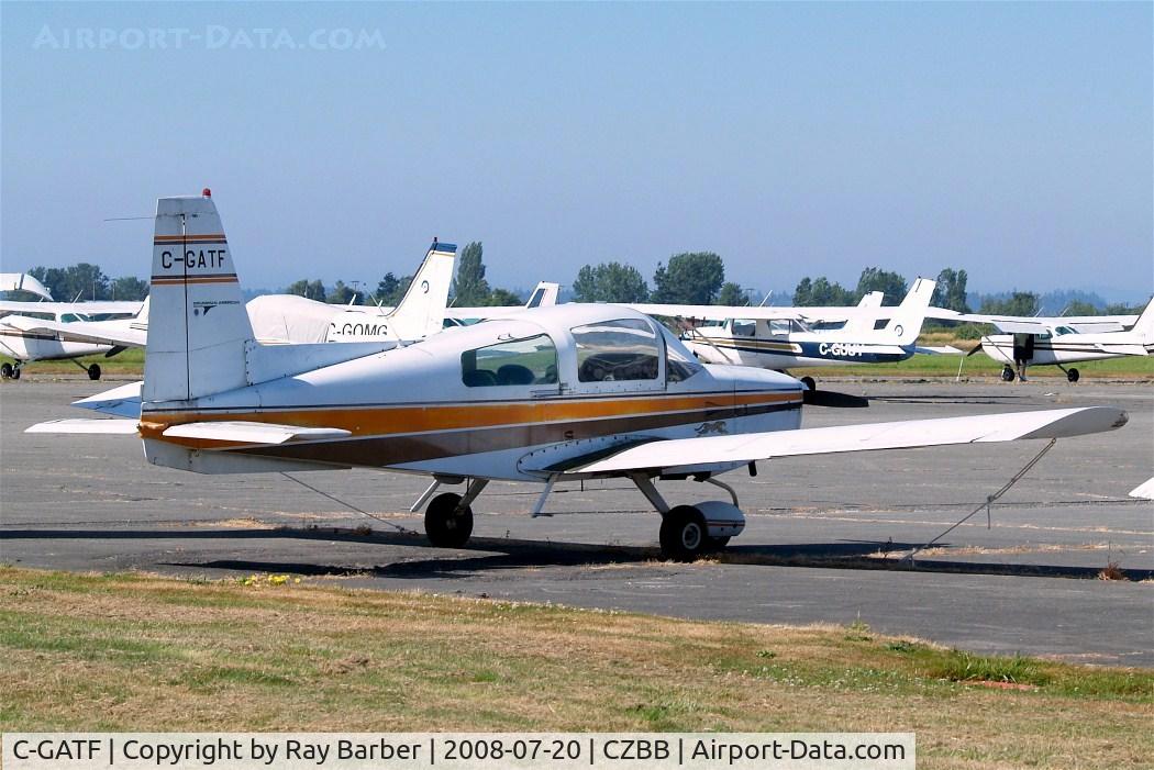 C-GATF, 1974 American Aviation AA-5 Traveler C/N AA5-0552, Grumman American AA-5 Traveler [AA5-0552] Boundary Bay~C 20/07/2008