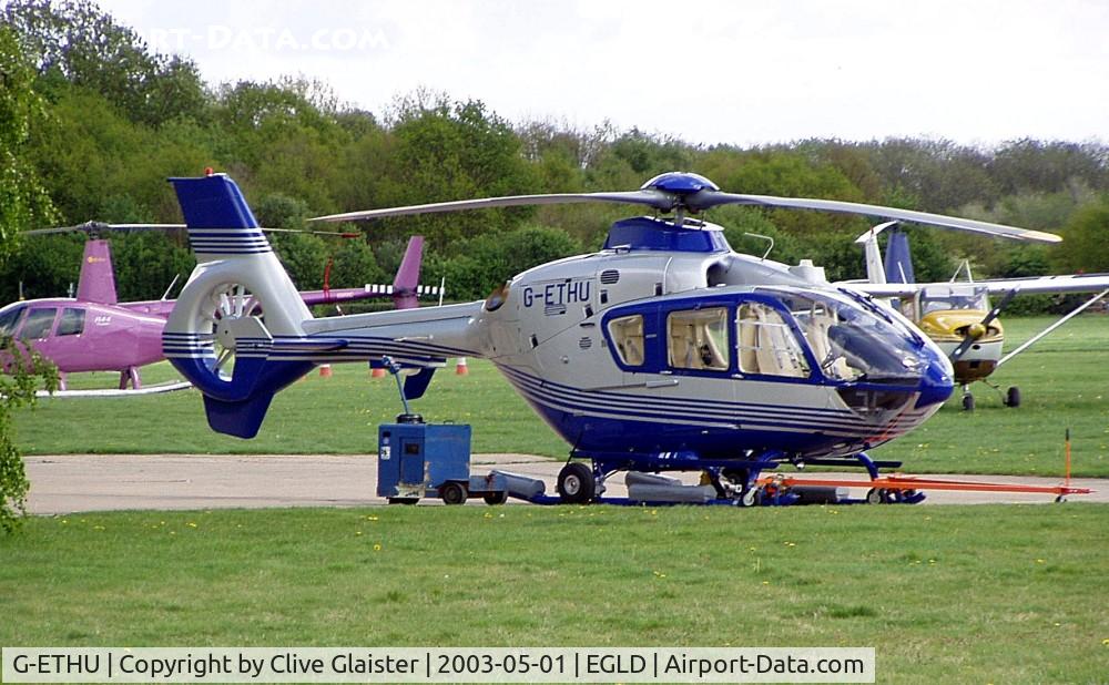 G-ETHU, 2001 Eurocopter EC-135T-2 C/N 0198, Ex: D-HECO > G-ETHU > UN-E3008 - Originally owned to, McAlpine Helicopters Ltd in January 2002 and currently with, Helimand Ltd since April 2002. To UN-E3008 December 2006.   