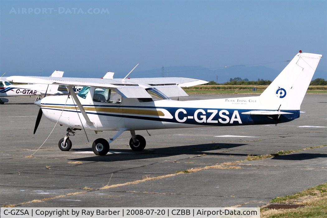 C-GZSA, 1977 Cessna 152 C/N 15280533, Cessna 152 [152-80533] Boundary Bay~C 20/07/2008
