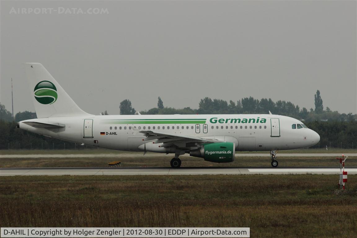 D-AHIL, 2008 Airbus A319-112 C/N 3589, Full throttle on rwy 24R.....