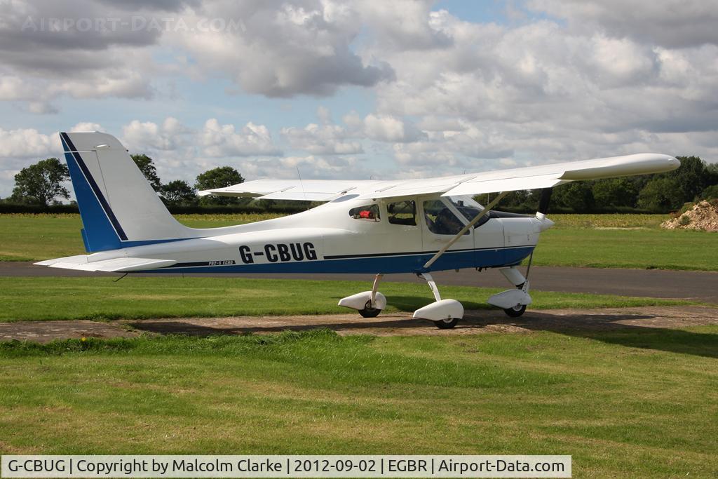 G-CBUG, 2002 Tecnam P-92EM Echo C/N PFA 318-13662, Tecnam P92-EM Echo at The Real Aeroplane Club's Wings & Wheels weekend, Breighton Airfield, September 2012.