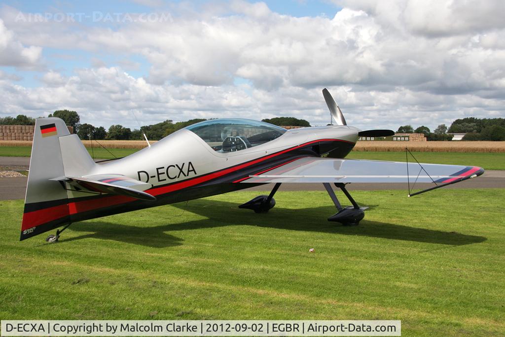 D-ECXA, XtremeAir XA-42 Sbach 342 C/N 109, ExtremeAir Sbach 342 at The Real Aeroplane Club's Wings & Wheels weekend, Breighton Airfield, September 2012.
