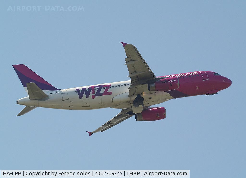 HA-LPB, 2001 Airbus A320-233 C/N 1635, Ferihegy