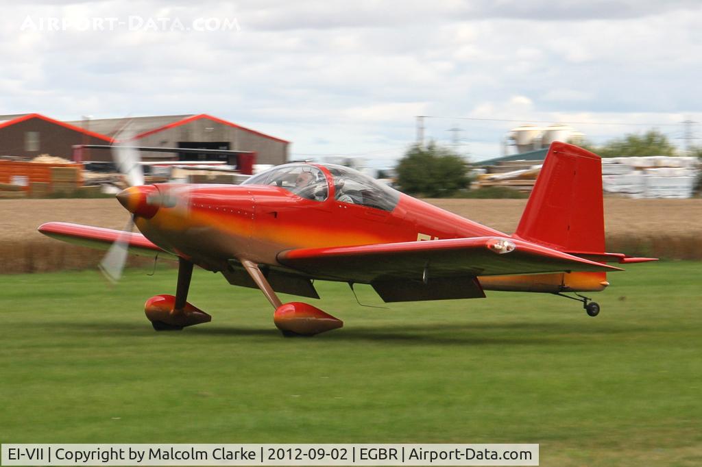 EI-VII, Vans RV-7 C/N 73114, Vans RV-7 at The Real Aeroplane Club's Wings & Wheels weekend, Breighton Airfield, September 2012.