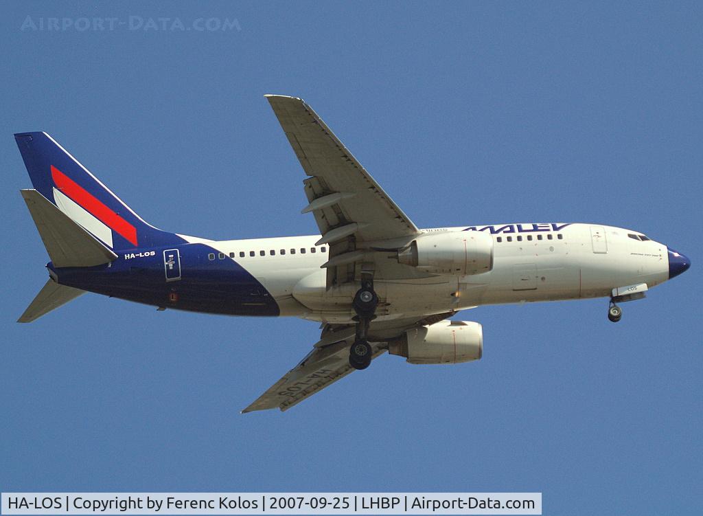 HA-LOS, 2005 Boeing 737-7Q8 C/N 29359, Ferihegy